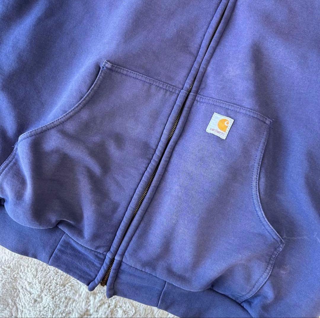 Carhartt カーハート　XL プルオーバー　フーディ　パーカー　ロゴ刺繍