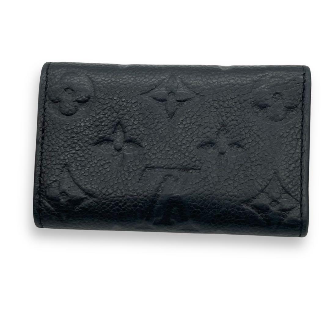 ルイヴィトン 6連 キーケース ミュルティクレ6 モノグラム アンプラント 黒