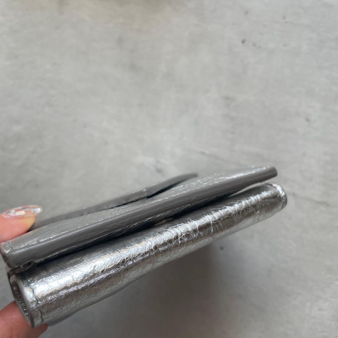 バレンシアガ BALENCIAGA ペーパーミニウォレット 三つ折り財布