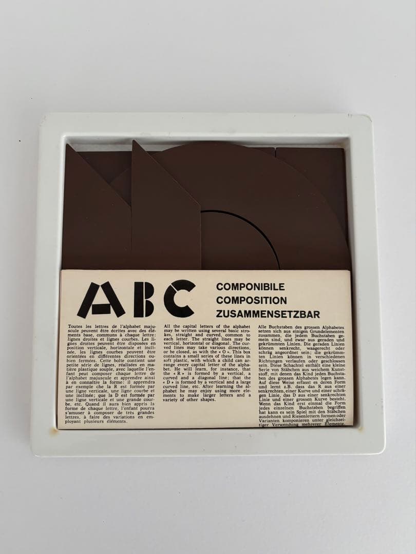 コレクション Bruno Munari ABC Composition / Danese