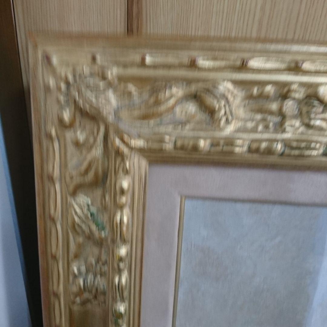 Ｆ20 油絵用 金色 油彩 額縁