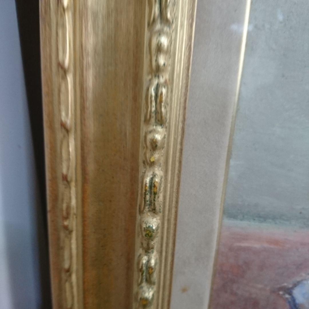 Ｆ20 油絵用 金色 油彩 額縁