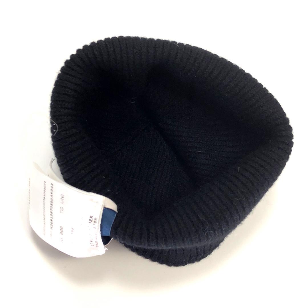 【美品】モンクレール／ニットキャップ ブラック／UNI