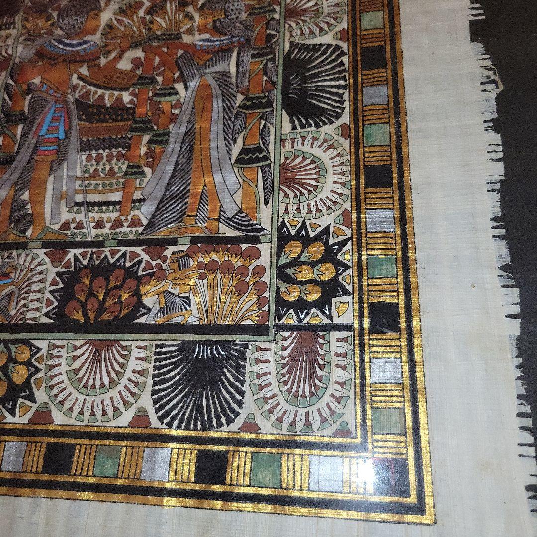 額入りパピルス紙  本物  サイズ72×56、5