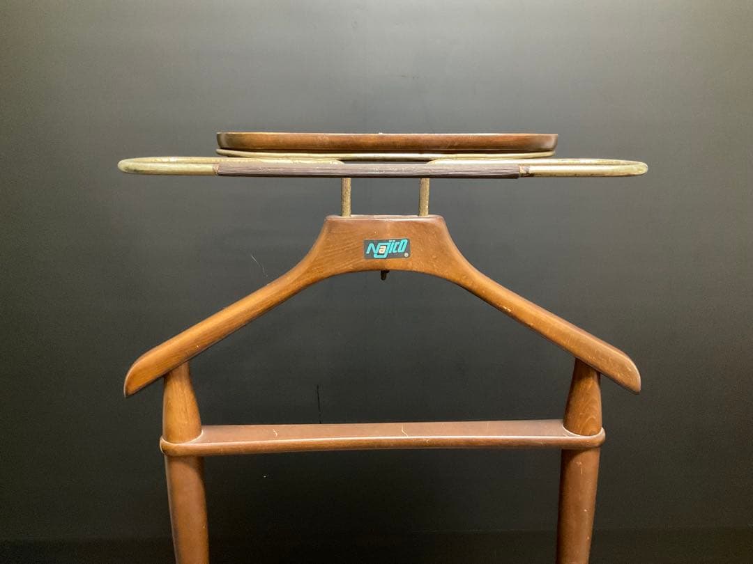 Najico ヴィンテージ　木製ハンガー ハンガーラック 洋服掛