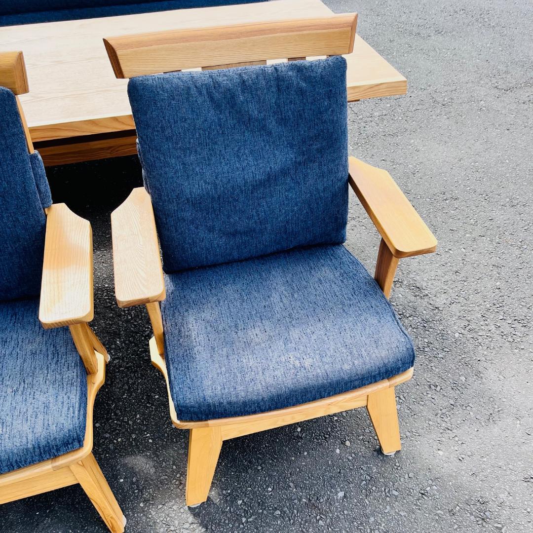 東京インテリア 藍花 ダイニングセット 4点 ウィドゥ・スタイル ベンチタイプ