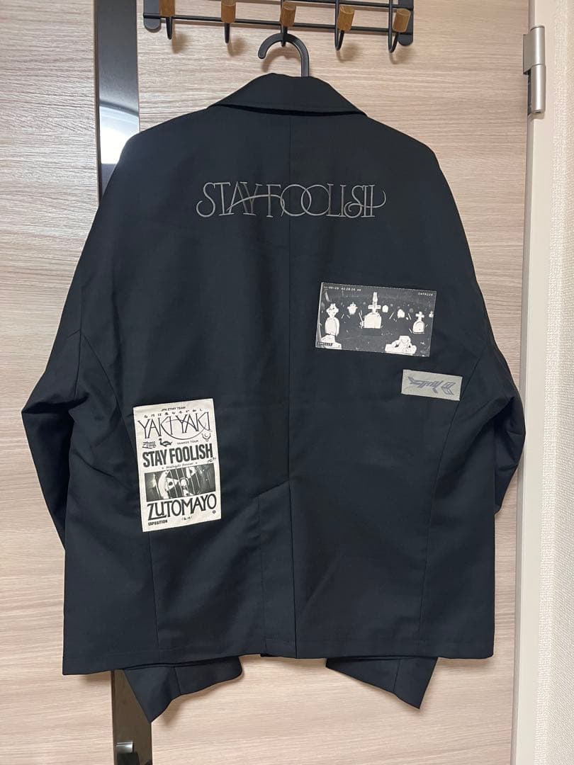 ミュージシャン zutomayo stay foolish jacket L (black)