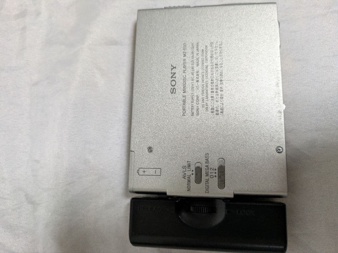 ポータブルプレーヤー SONY MD WALKMAN MZ-E50