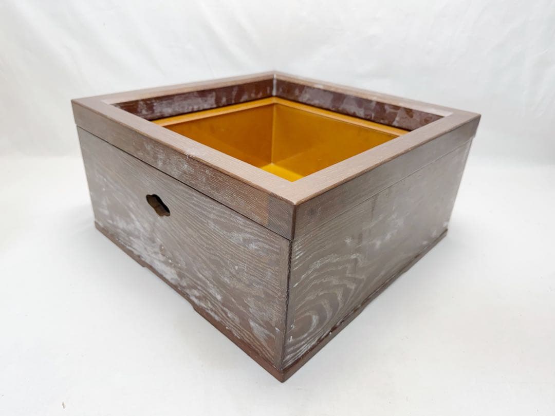 ほぼ未使用 茶道具 桑 置炉 釜 炉.置炉用炭型電熱器 3点セット 紙箱