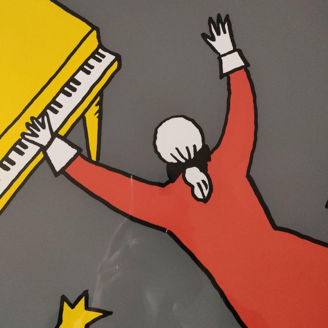 イジー・ヴォトルバ 直筆サイン入大判リトポスター 『W.A.MOZART』