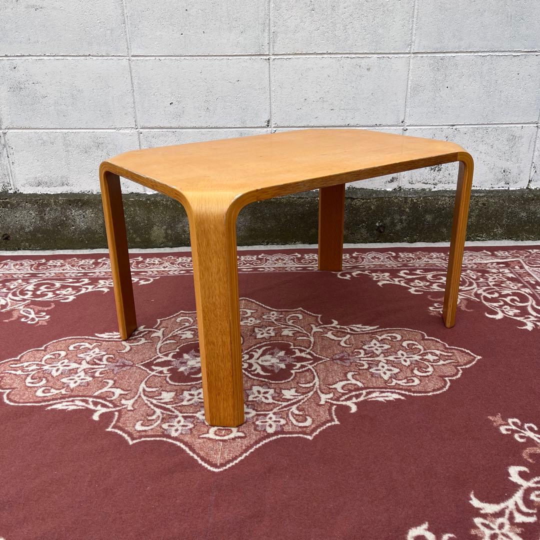 天童木工 Tendo ◾️木製プライウッド サイドテーブル コーヒーテーブル