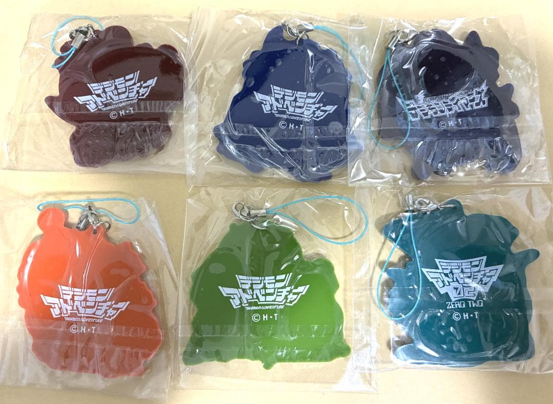 【新品】デジモンシリーズ ラバストコレクション Ver.1 Ver.2 コンプ