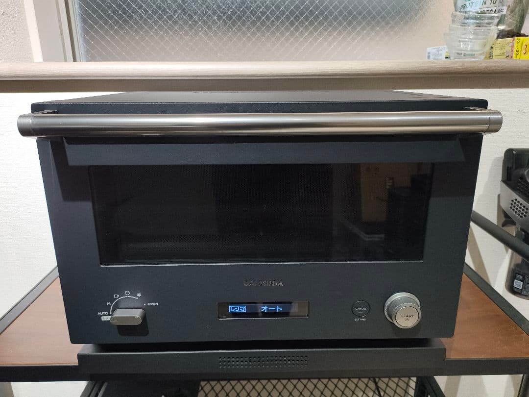 バルミューダ　オーブンレンジ　K04A-BK BALMUDA 電子レンジ