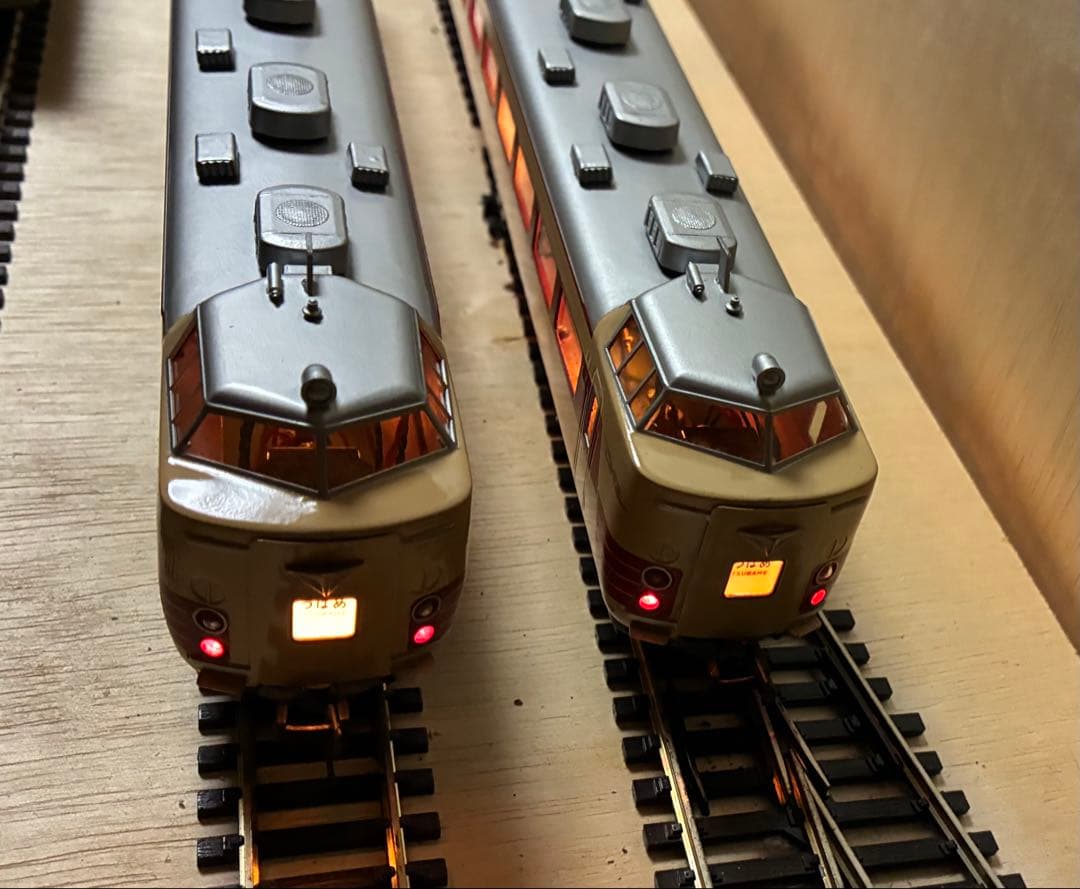 HOゲージ　485系電車 4両セット 良品