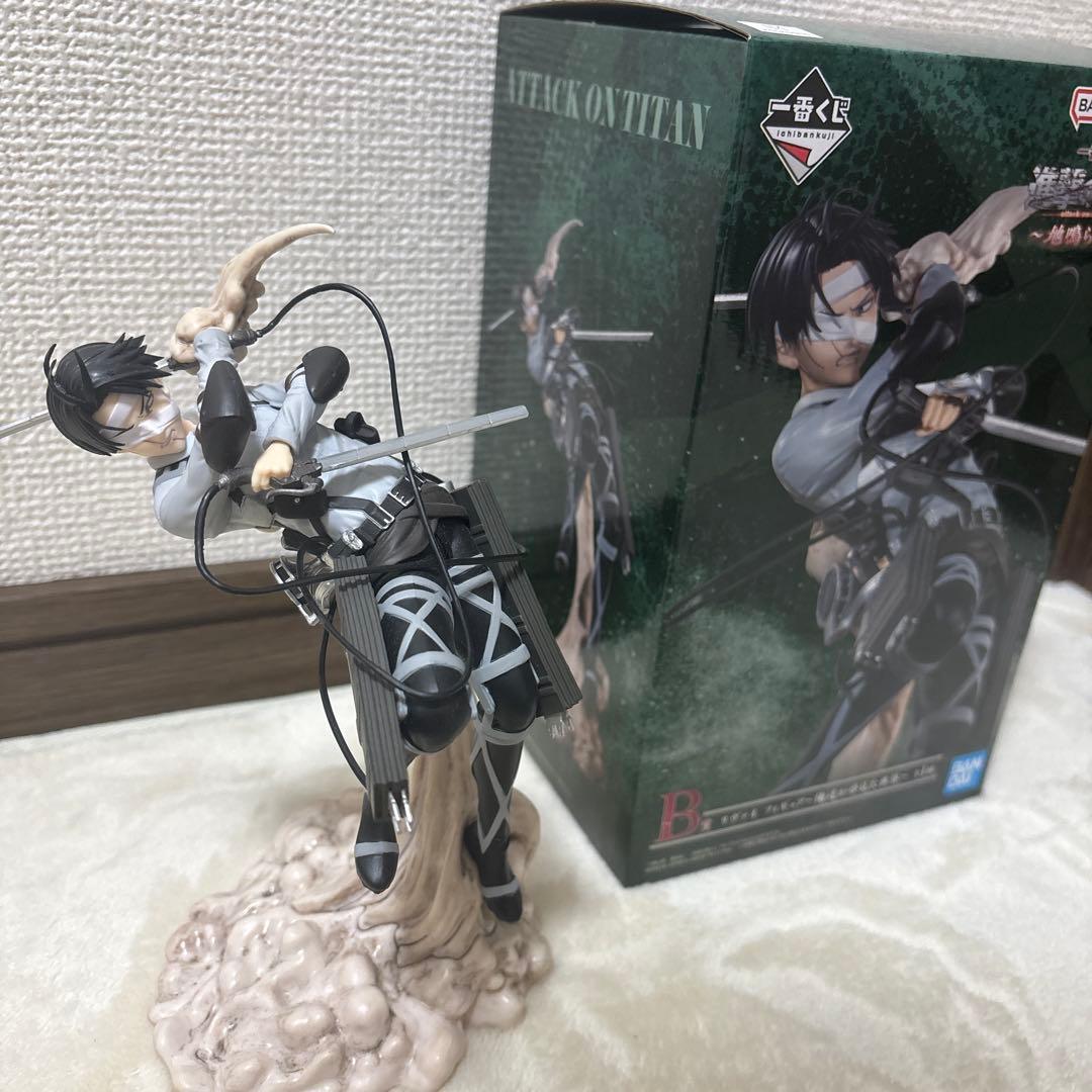 1番くじ　B賞　進撃の巨人 リヴァイ フィギュア