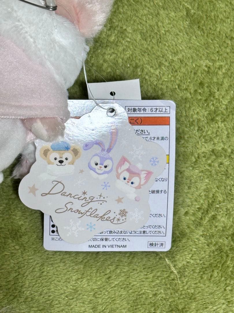 ダンシングスノーフレークス リーナベル 日本 ディズニーシー ぬいぐるみバッジ