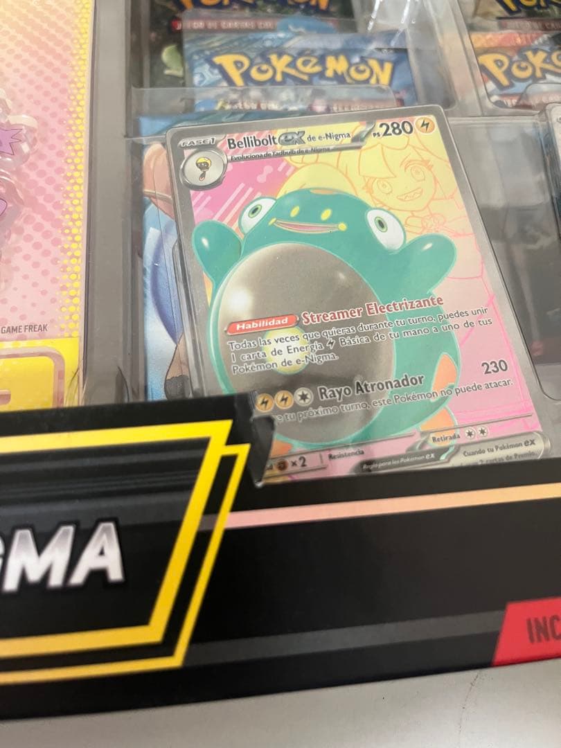 ポケモンカードBellibolt EX de e-Nigma セット　スペイン語