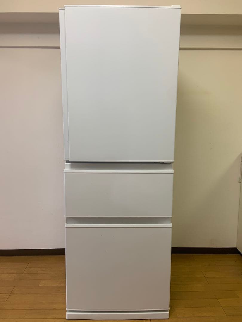 3ドア冷蔵庫 2024年製 【三菱 MR-C33J-W 330L 】※関東圏限定