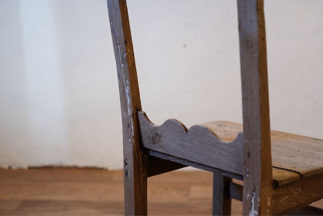 フランスアンティーク　ロレーヌチェア　古木　1800年代　椅子