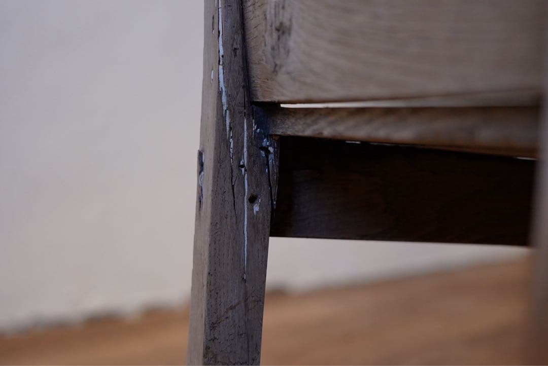 フランスアンティーク　ロレーヌチェア　古木　1800年代　椅子