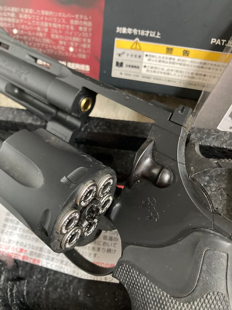 COLT PYTHON 4インチガスガン