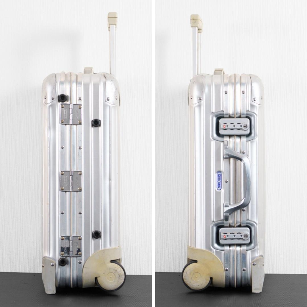 リモワ トパーズ 32L 機内持ち込み 2輪 TSAロック アルミ シルバー