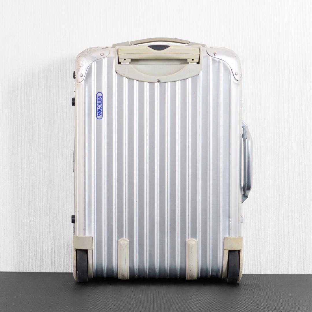 リモワ トパーズ 32L 機内持ち込み 2輪 TSAロック アルミ シルバー