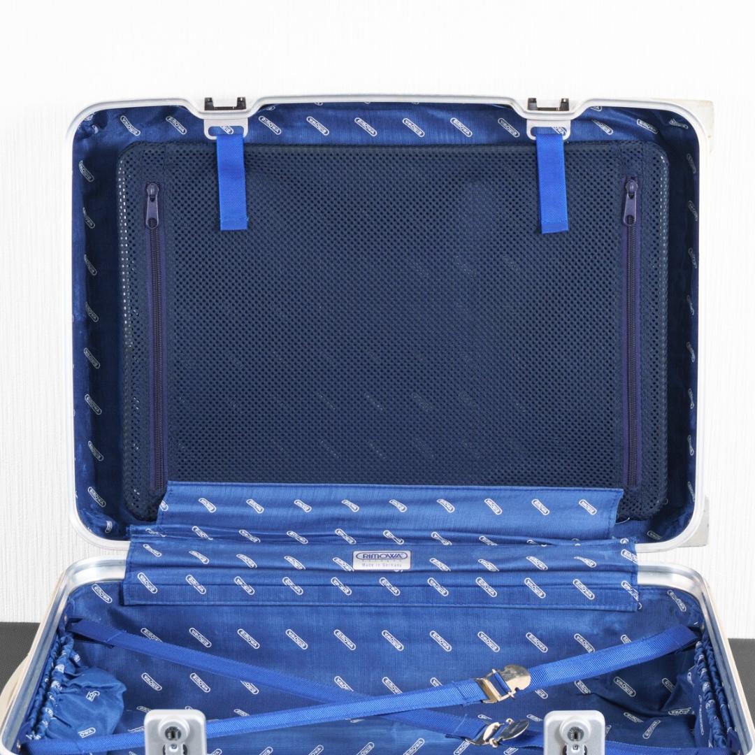 リモワ トパーズ 32L 機内持ち込み 2輪 TSAロック アルミ シルバー