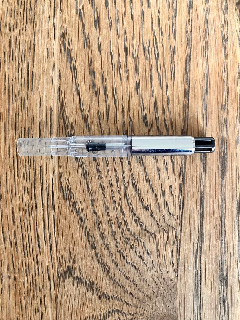 【美品】パイロット カスタム 743 万年筆 ブラック 15 M 中字 箱あり