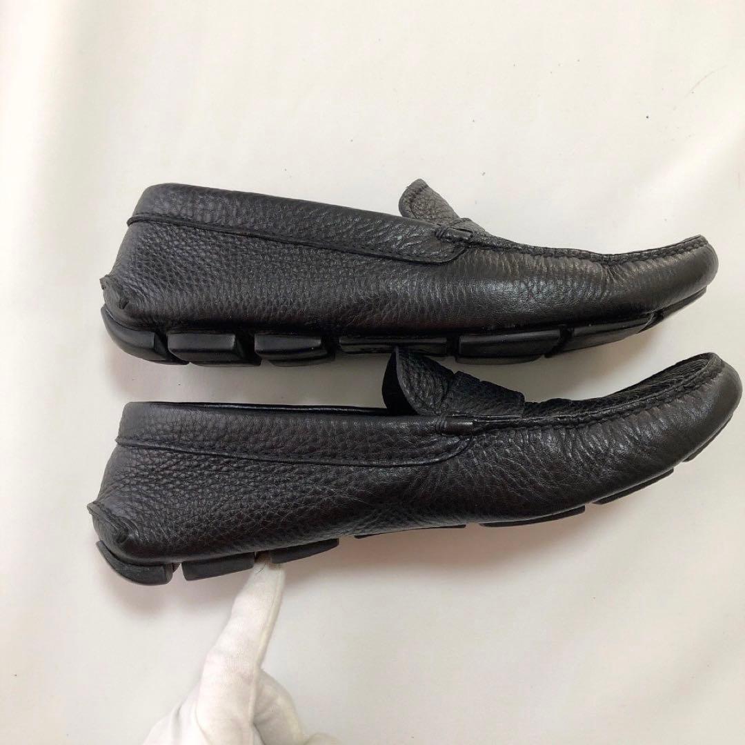 シ*ん様 【美品】PRADA プラダ　ドライビングシューズ　メンズ　フラット　5