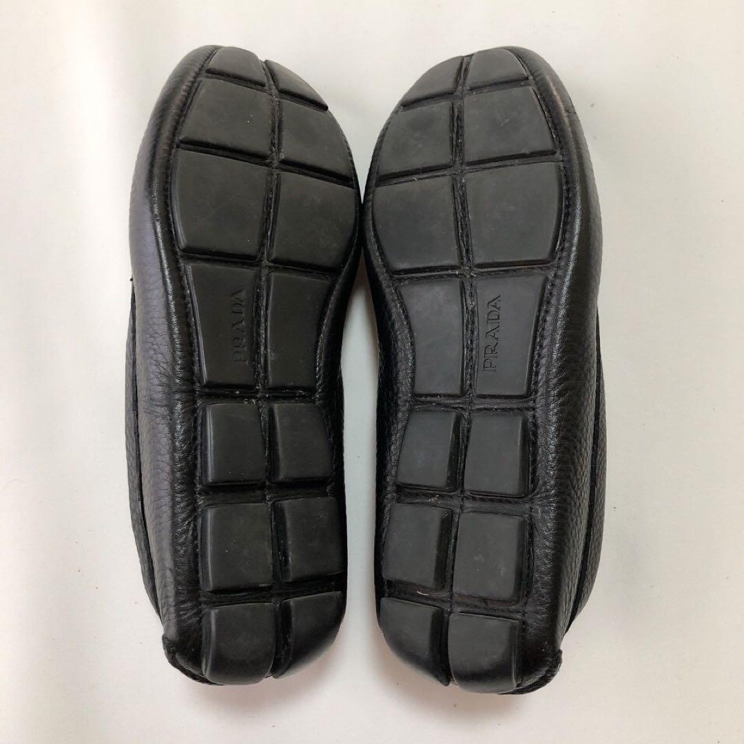 シ*ん様 【美品】PRADA プラダ　ドライビングシューズ　メンズ　フラット　5