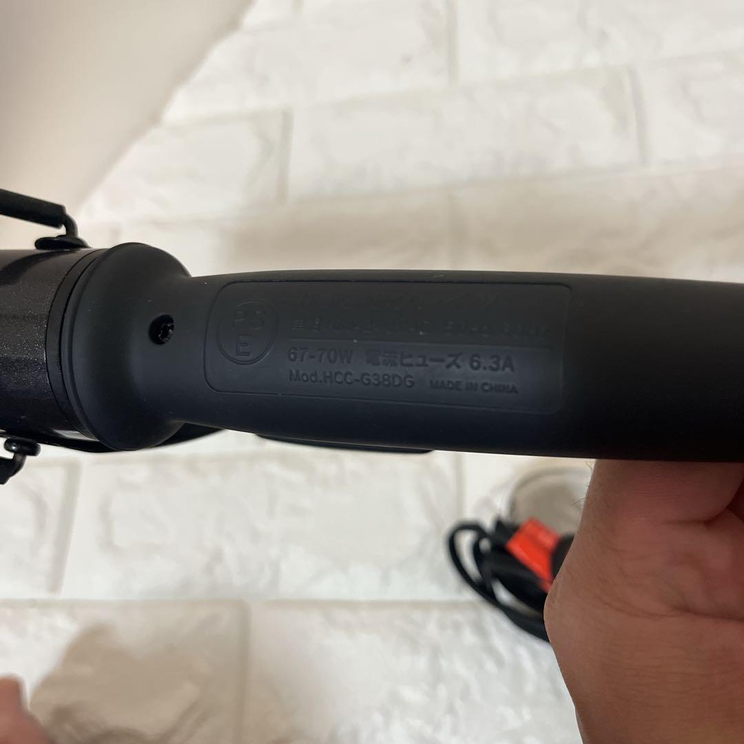 【ほぼ未使用】マグネットヘアプロ カールアイロン 38mm HCC-G38DG