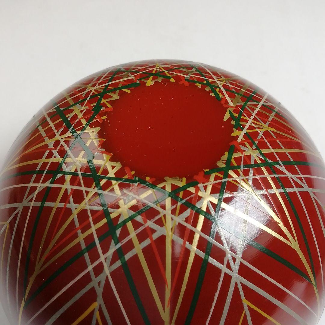 Ｔ９３１　棗　『手まり　棗』『中出光峰 作』　共箱　茶道具