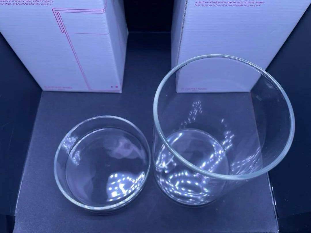 DOOA ガラスポット MARU95 通気穴無し 【廃盤】　3個セット