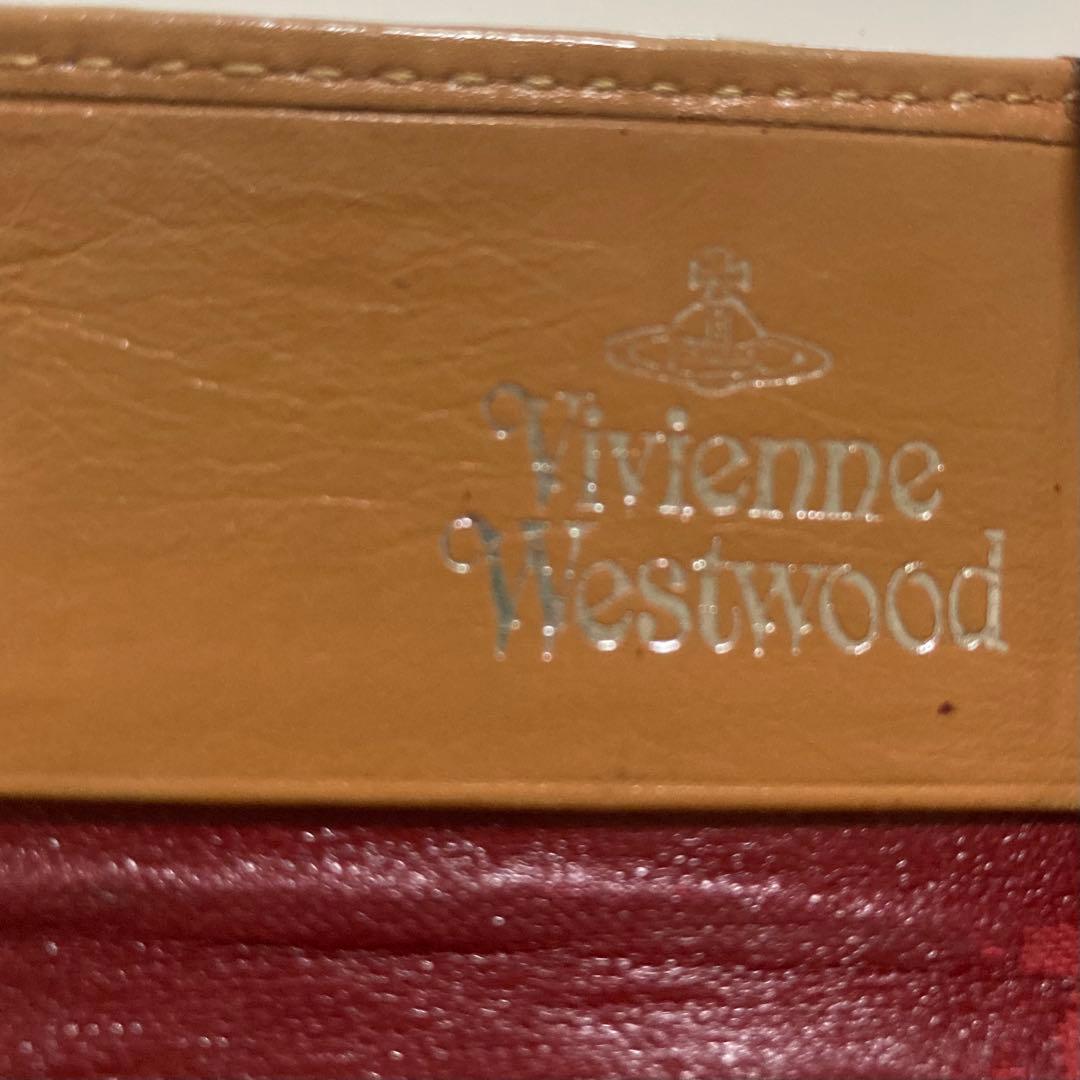Vivienne Westwood ボーンモチーフ 編み込み二つ折り財布