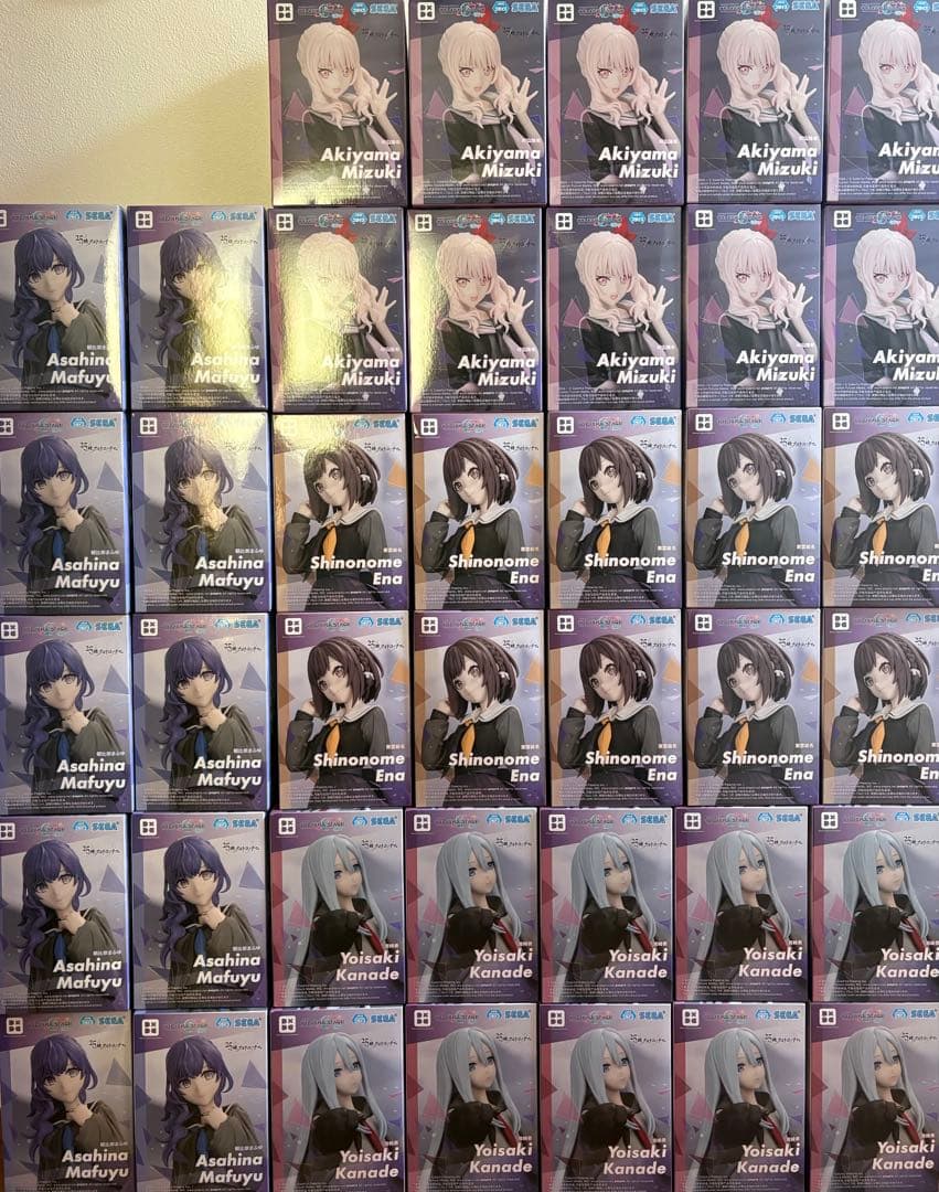 プロセカ　ニーゴ　プライズフィギュア40点セット