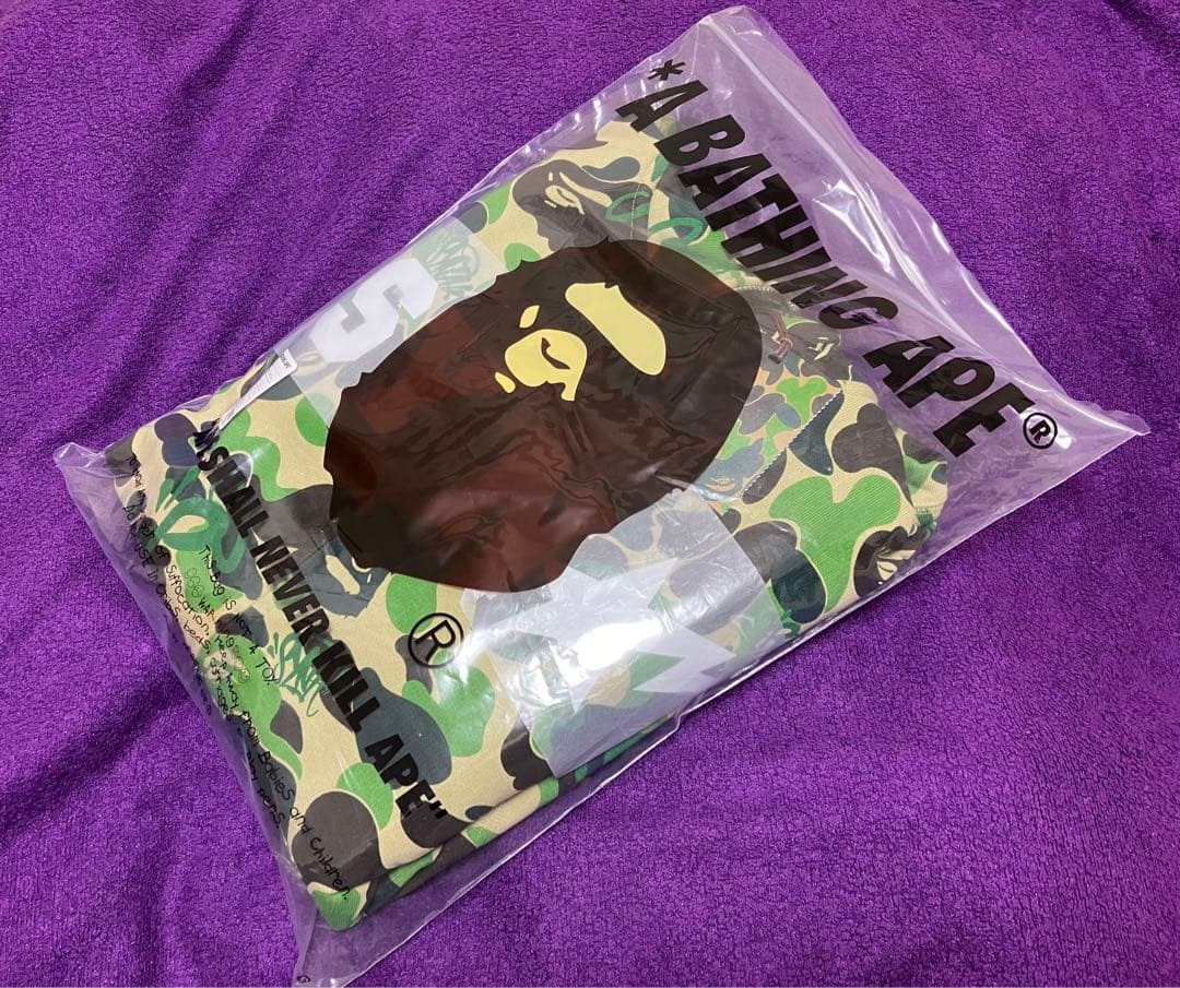トップス BAPE SYNA CAMO SHARK FULL ZIP HOODIE L