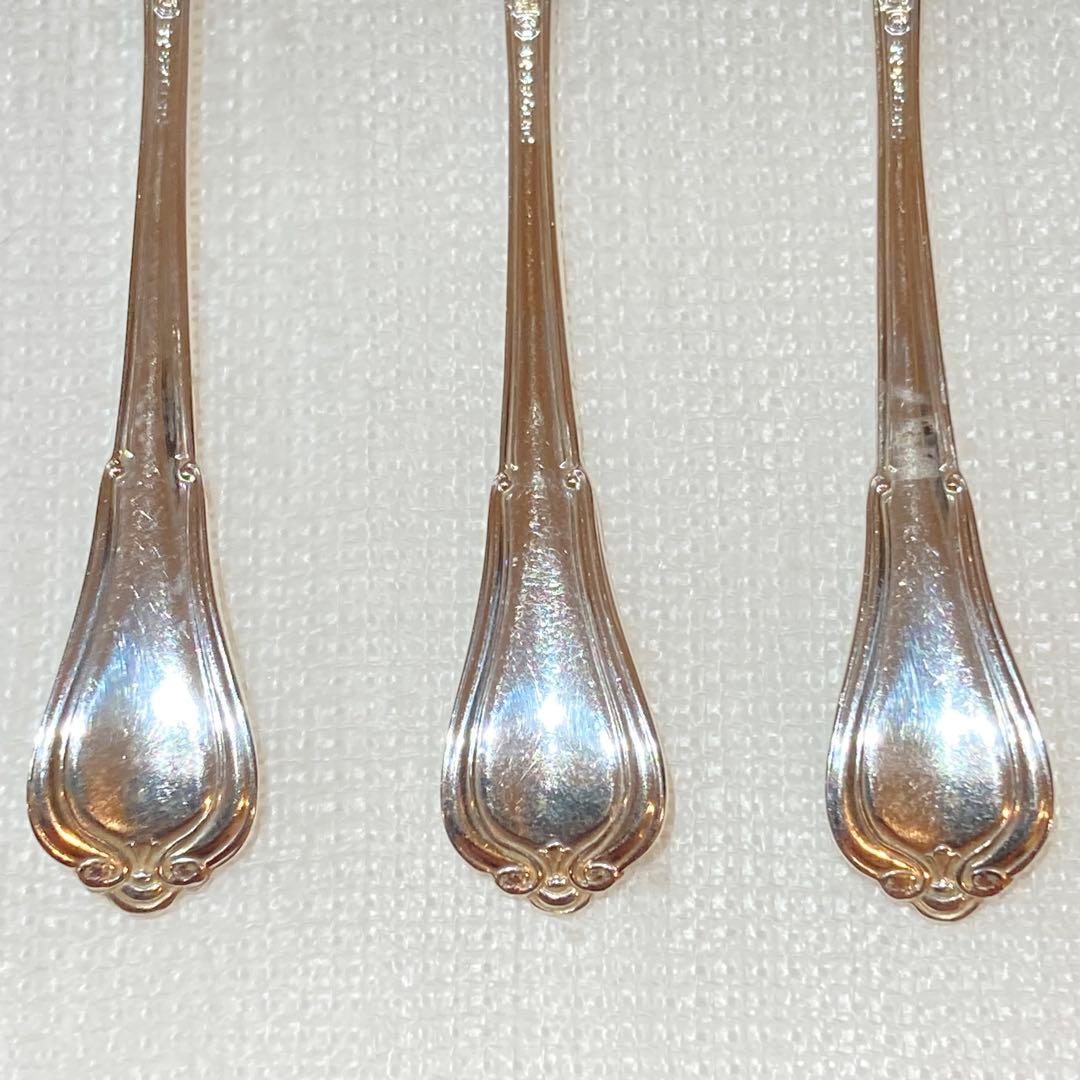 87 クラシックスタイル純銀スプーン3本セット