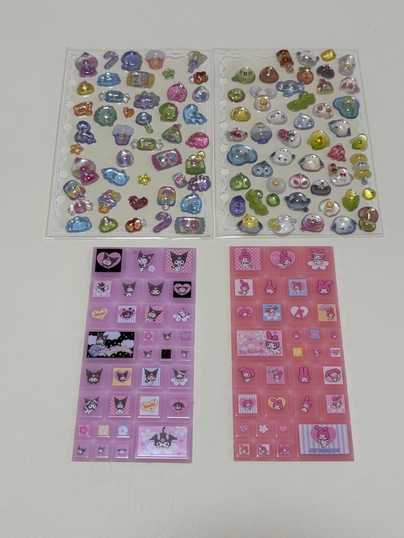 【正規品】早い者勝ちボンボンドロップシール・キャラクターシール・完成品・個別売可