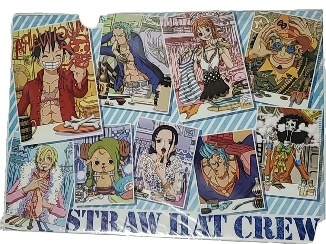 ONE PIECE 麦わらストア アニバーサリー イラスト クリアファイル