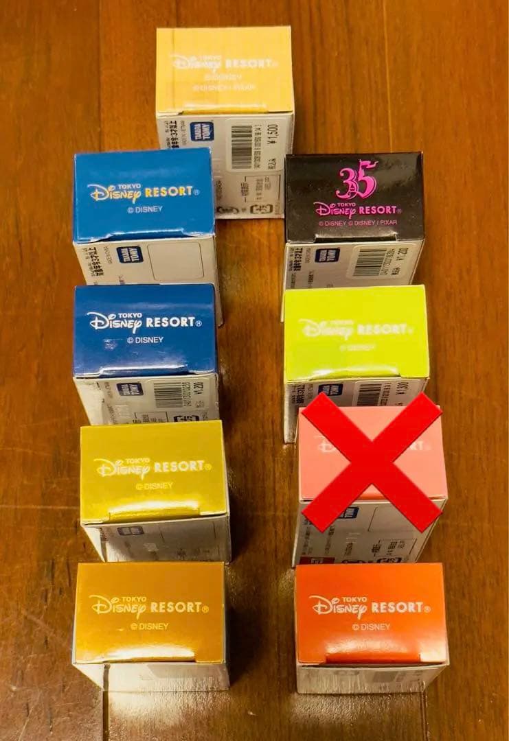 ディズニーリゾート トミカ リゾートライン 8点セット