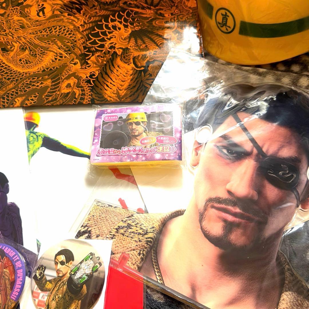 龍が如く 真島吾朗 ヘルメット 真島建設 20周年記念 おまけ付き✨️