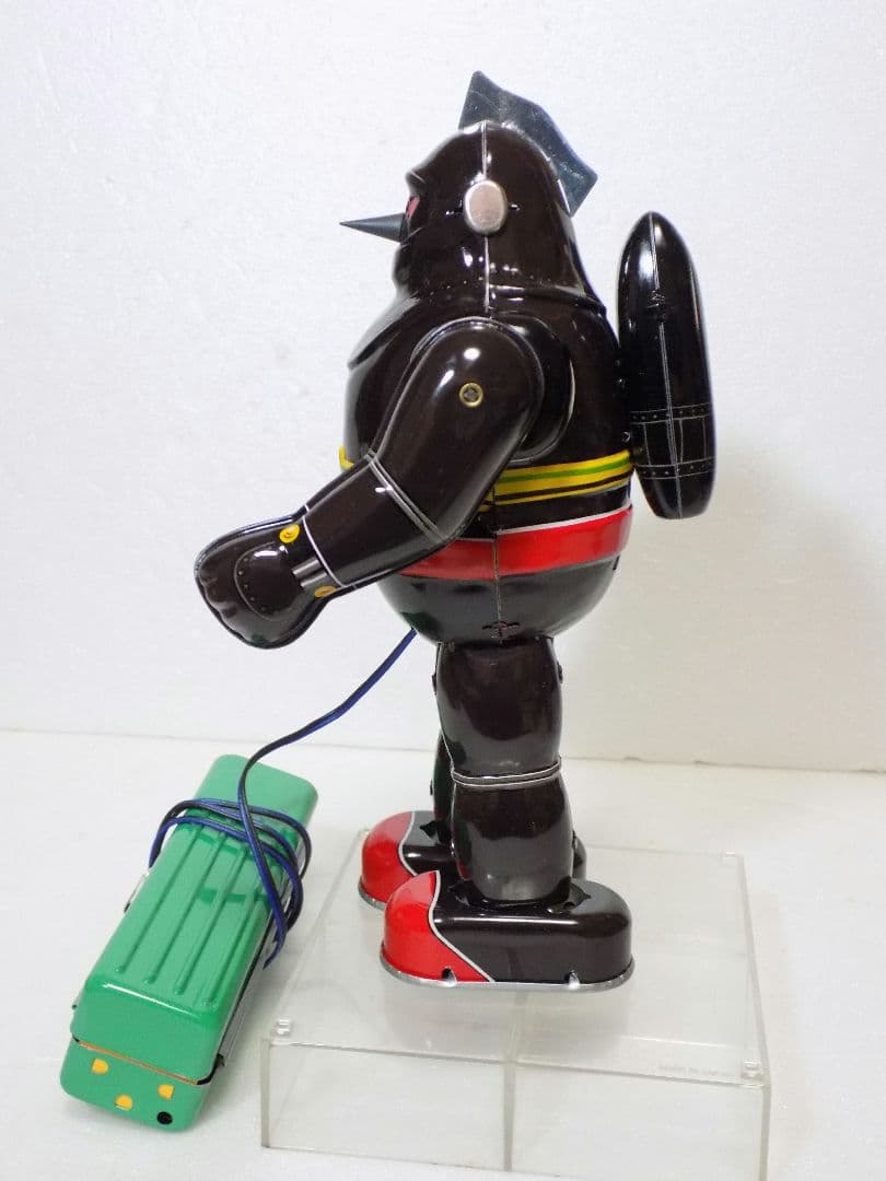 ビリケン　ブリキ　電動リモコン　鉄人28号　焦茶　動作品