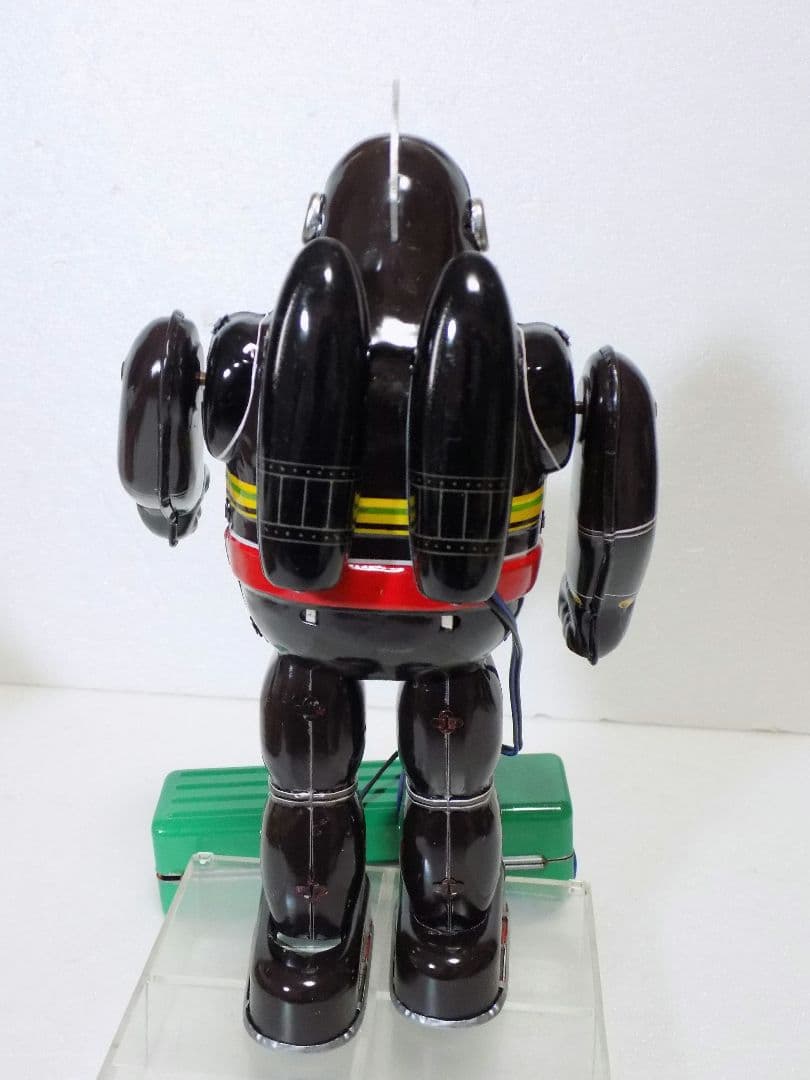 ビリケン　ブリキ　電動リモコン　鉄人28号　焦茶　動作品