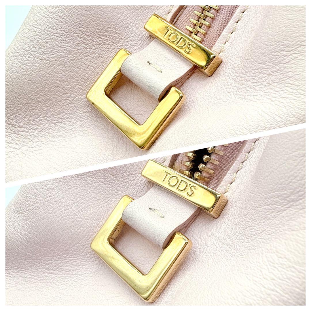 トッズ Dキューブ ミニ ボストン 2WAY ショルダーバッグ ハンド トート