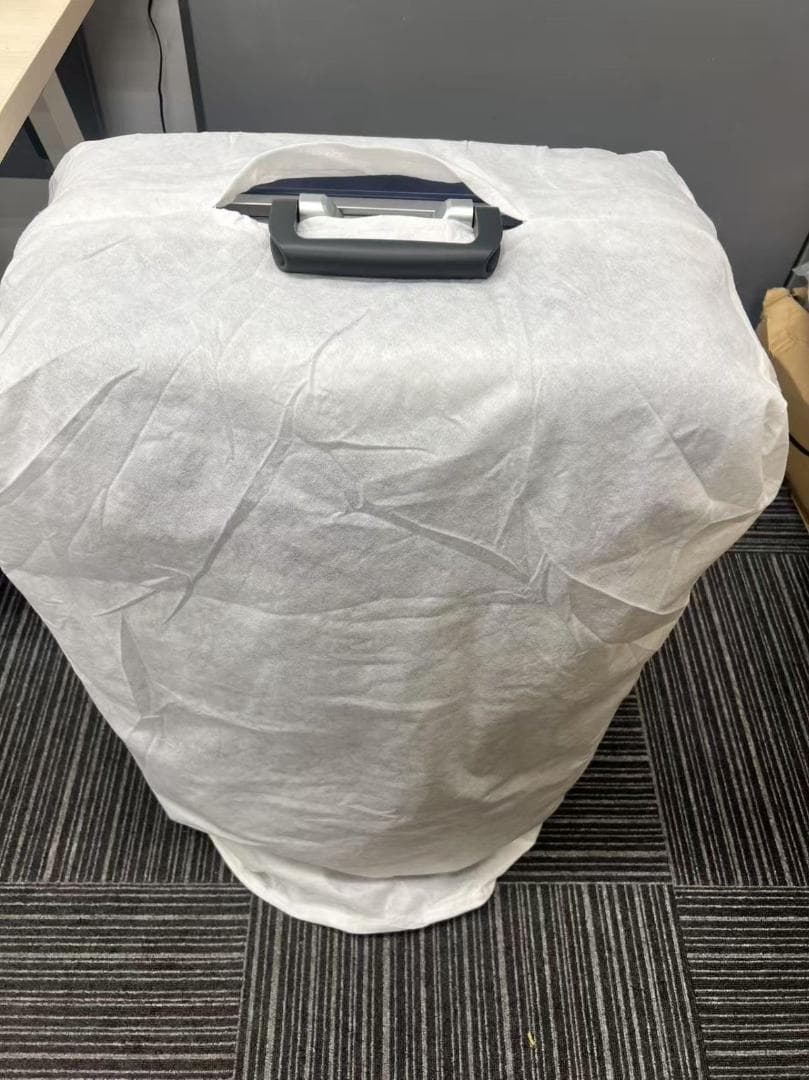 suncoサンコー スーツケース93L大容量MGC2-69 エンボスネイビー