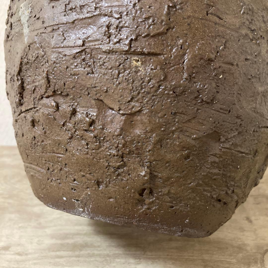 古種壺　古壺　甕〈検 古信楽　常滑　備前　花瓶　立花　丹波　茶道具