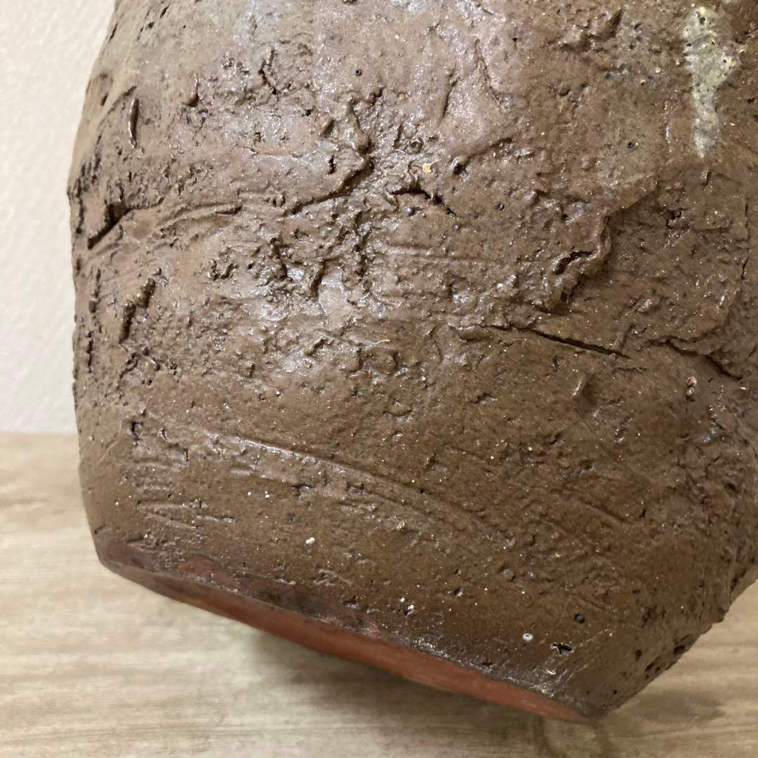 古種壺　古壺　甕〈検 古信楽　常滑　備前　花瓶　立花　丹波　茶道具