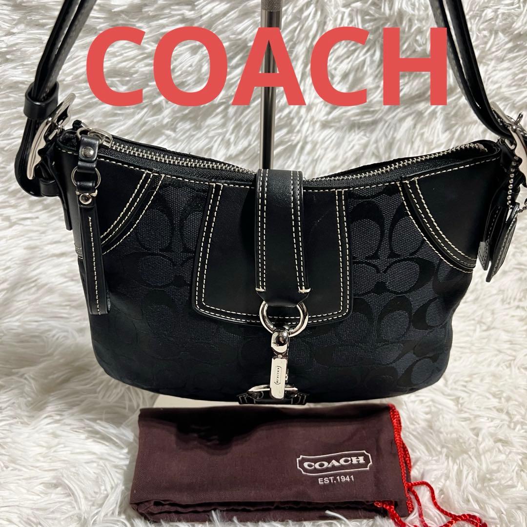 【超希少極美品】COACH コーチ ワンショルダー 斜めがけ 2way 保管袋付