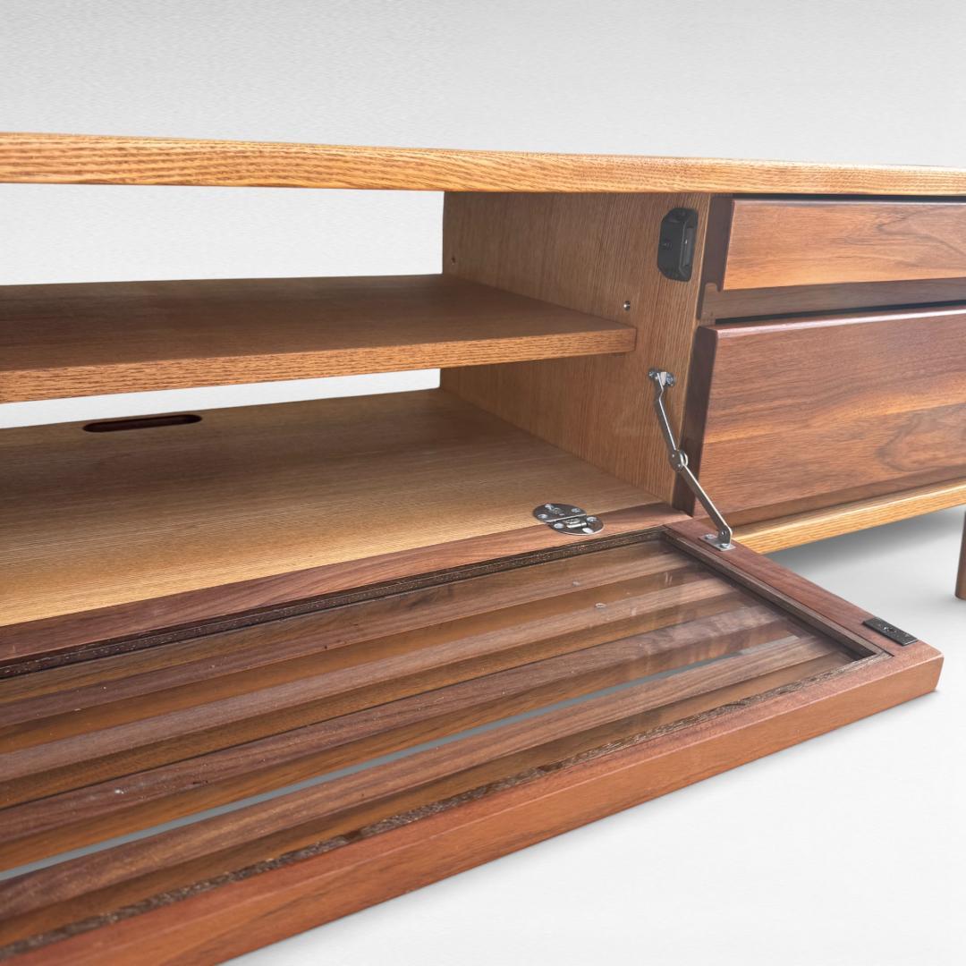 アクタス レリーフ テレビボード 180 タモ無垢